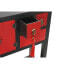 Фото #3 товара Журнальный столик DKD Home Decor Ель Черный Красный MDF Восточный 95 х 25 х 78,5 см