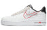 Nike Air Force 1 Low Script Swoosh Logo CK9257-100 Sneakers