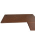 Фото #6 товара Clinton Hill Cherry Home Office L-Shaped Desk