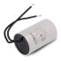 Motor capacitor 10uF/450V 35x58mm with wires