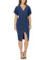 Фото #4 товара Платье с коротким рукавом и V-образным вырезом от 24seven Comfort Apparel