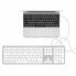 Фото #10 товара MACALLY WKEYHUBMB-ES keyboard