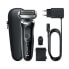 Фото #1 товара Braun Series 7 71-N1000s - Foil shaver - Black - Battery - Lithium-Ion (Li-Ion) - 50 min - 5 min