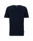 Фото #4 товара Men's Slim-Fit Short-Sleeved T-Shirt