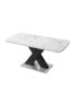 Фото #2 товара Stretchable White Marble Dining Table