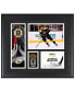 Фото #1 товара Charlie McAvoy Boston Bruins Framed 15" x 17" Player Collage with a Piece of Game-Used Puck