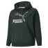 Puma Classics Logo Pullover Hoodie Pl Womens Size 1X Casual Athletic Outerwear