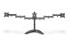 Фото #3 товара DIGITUS Universal Triple Monitor Stand - Freestanding - 8 kg - 33 cm (13") - 68.6 cm (27") - 100 x 100 mm - Black