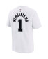 Фото #2 товара Футболка для малышей Nike Victor Wembanyama белая с названием и номером San Antonio Spurs Associtation