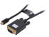 Фото #1 товара StarTech.com Model MDP2VGAMM3B Black Mini DisplayPort to VGA Adapter Converter C