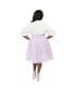 ფოტო #2 პროდუქტის Plus Size 1950s Sweetie Pie Flare Skirt
