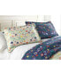 Фото #3 товара Boho Bloom Duvet Cover and Sham Set, Twin