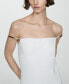 ფოტო #8 პროდუქტის Women's Metallic Detail Dress