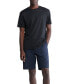 Фото #4 товара Плавки Calvin Klein мужские утонченные слим-фит 9" с высокой посадкой из эластичного материала, черные.
