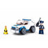 Фото #1 товара SLUBAN Police Car Pull Back 90 Pieces Construction Game