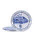 Fish Camp Enamelware Chargers, Set of 2