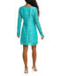 Фото #2 товара Zac Posen 3D Guipure Lace Mini Dress Women's