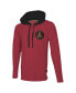 ფოტო #3 პროდუქტის Men's Red Atlanta United FC Tradition Raglan Hoodie Long Sleeve T-shirt