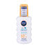 Фото #1 товара Nivea Sun Kids Protect & Sensitive Sun Spray SPF50+ 200 ml sonnenschutz wasserfest für Kinder