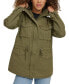 Фото #1 товара Women's Lightweight Washed Cotton Military Jacket
