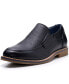 ფოტო #1 პროდუქტის Carter Mens Slip On Loafers Snakeskin Dress Shoes Leather Lined