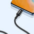 Фото #10 товара Kabel przewód USB-C w oplocie PD 100W 5A 480Mb/s 1m czarny