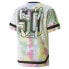 Puma Summer League TieDye Graphic Crew Neck Short Sleeve Athletic T-Shirt Mens S