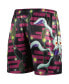 Фото #4 товара Men's Black SpongeBob SquarePants Culture Shock Retro Shorts