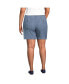 Фото #2 товара Plus Size Classic 7" Chambray Shorts