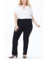 ფოტო #1 პროდუქტის Plus Size Barbara Bootcut Jeans