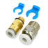 Фото #1 товара Set of two Creality pneumatic connectors - 2.5mm and 4mm