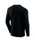 ფოტო #2 პროდუქტის Men's Black Oklahoma Sooners Distressed Arch Over Logo 2.0 Long Sleeve T-shirt