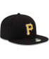 Головной убор New Era Pittsburgh Pirates Authentic Collection On-Field 59FIFTY для мужчин Черный, 7 7/8 - фото #3