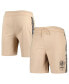 ფოტო #1 პროდუქტის Men's Tan Nashville SC Team Stripe Shorts