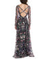 Фото #2 товара Marchesa Notte Embroidery On Tulle Gown Women's
