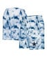 Фото #1 товара Men's Navy Dallas Cowboys Tie-Dye Shorts