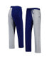 Фото #1 товара Спортивные брюки ZooZatz женские Navy, Gray North Carolina Tar Heels Colorblock Cozy Tri-Blend
