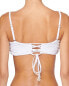 Фото #2 товара RAMY BROOK 269535 Women Venice Square-Neck Bikini Top Swimwear White Size M