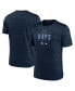 Фото #1 товара Men's Navy Tampa Bay Rays Authentic Collection Velocity Performance Practice T-shirt