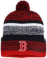 Фото #1 товара Men's Navy Boston Red Sox Northward Cuffed Knit Hat with Pom