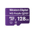 WD Purple SC QD101 - 128 GB - MicroSDXC - Class 10 - Class 1 (U1) - Purple
