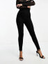 Фото #1 товара Spanx ankle grazer jean-ish leggings in black