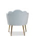 Фото #6 товара Furniture Cinzia Glam and Luxe Upholstered Seashell Shaped Accent Chair