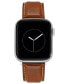 Фото #1 товара Ремешок для часов WITHit кожаный медовый для Apple Watch 42/44/45/Ultra/Ultra 2