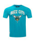 Фото #3 товара Men's Teal Charlotte Hornets 2023 City Edition T-shirt