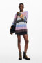 ფოტო #4 პროდუქტის Women's Striped knit sweater