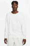 Air Crew Loose Fit Sweatshirt White Bol Kesim Bisiklet Yaka Erkek Sweatshirt Beyaz