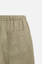 COTTON - LINEN TROUSERS