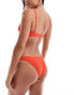 Фото #4 товара Mango triangle bikini bottom in red