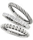 Кольцо Peter Thomas Roth White Topaz Bands